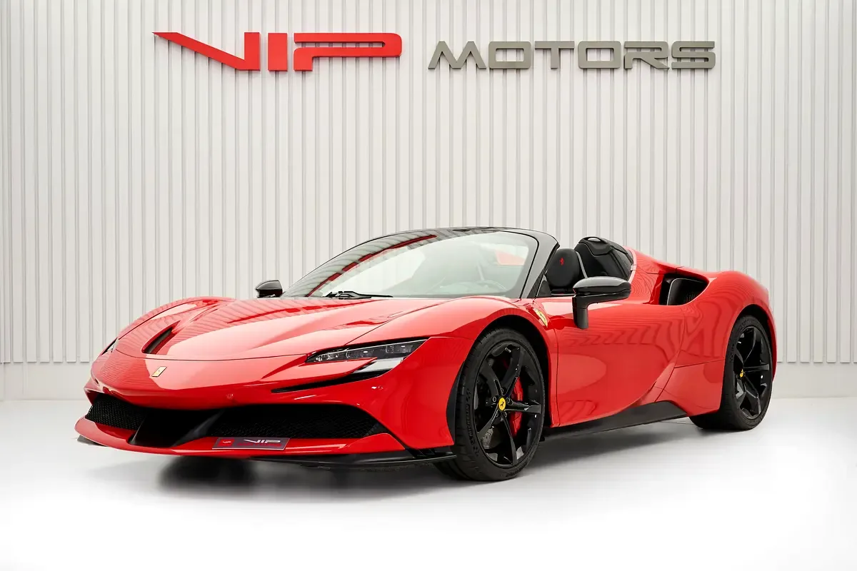 2022 Ferrari SF90 Spider offered by a specialist dealer in Dubai, United Arab Emirates, main photo