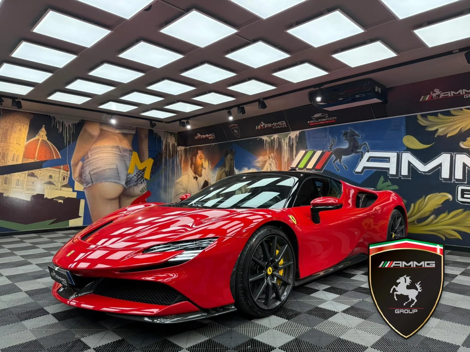 2022 Ferrari SF90 Stradale offered by a specialist dealer in Calenzano, Italy, main photo