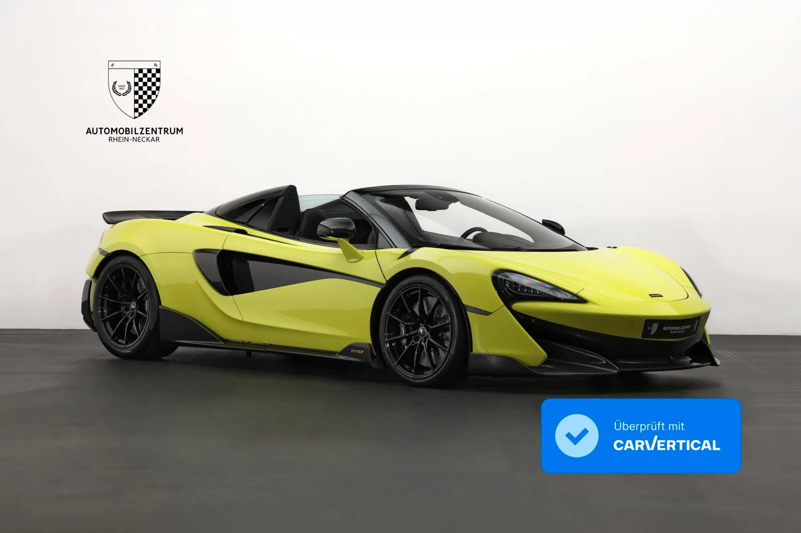 2022 McLaren 600LT Spider angeboten von einem Supersportwagenhändler in Viernheim, Deutschland, Hauptfoto