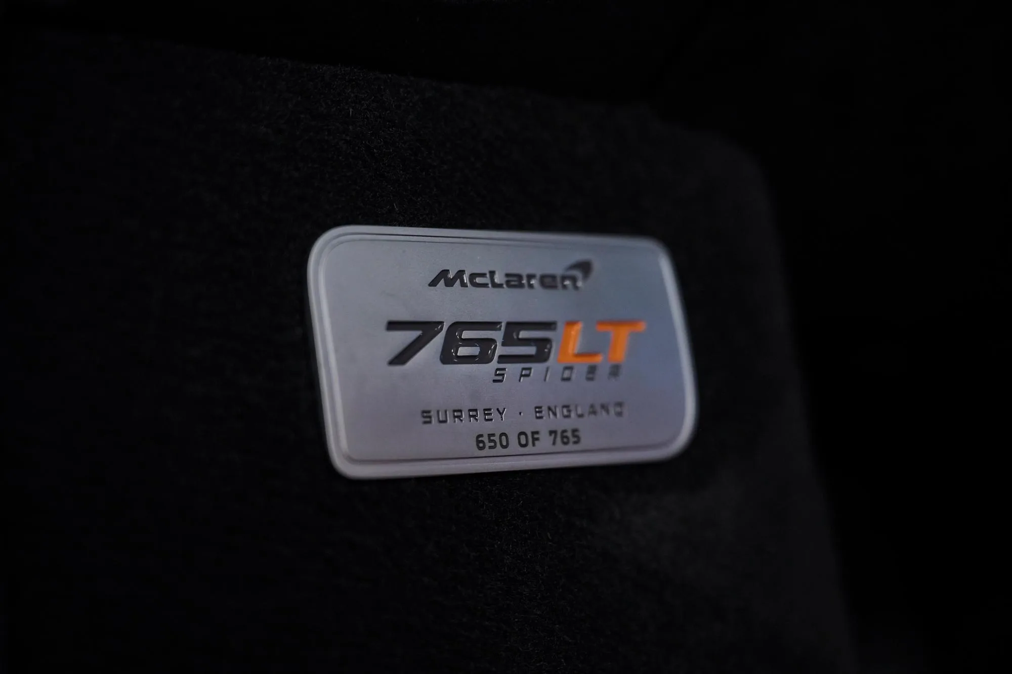 2022 McLaren 765LT Spider, 19/25