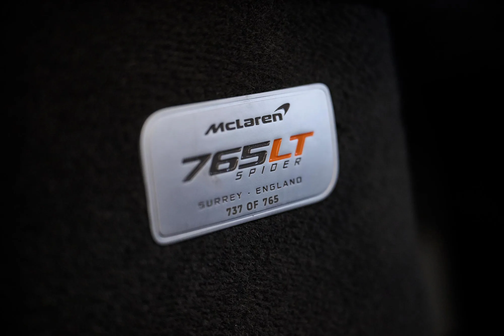 2022 McLaren 765LT Spider, 15/22