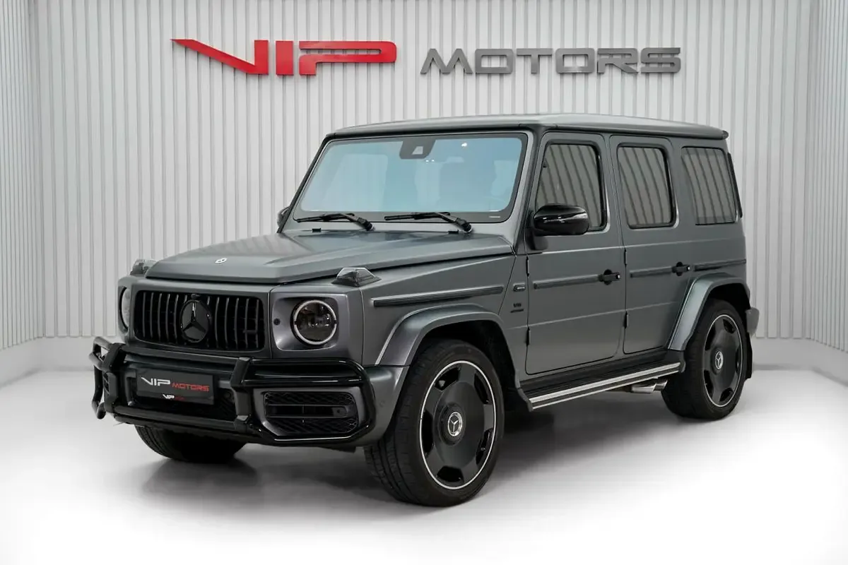 2022 Mercedes-AMG G 63 angeboten von einem Fachhändler in Dubai, Vereinigte Arabische Emirate, Hauptfoto