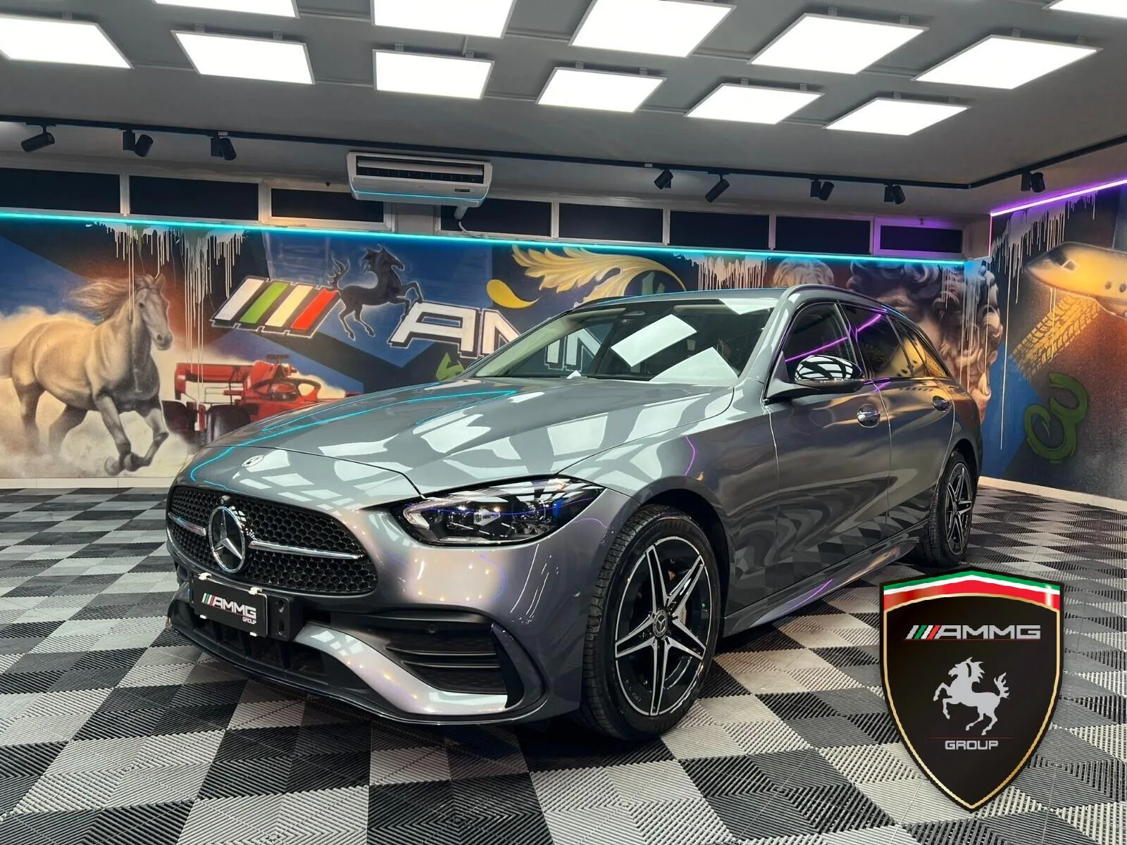 2022 Mercedes-Benz C 300 e Estate angeboten von einem Fachhändler in Calenzano, Italien, Hauptfoto