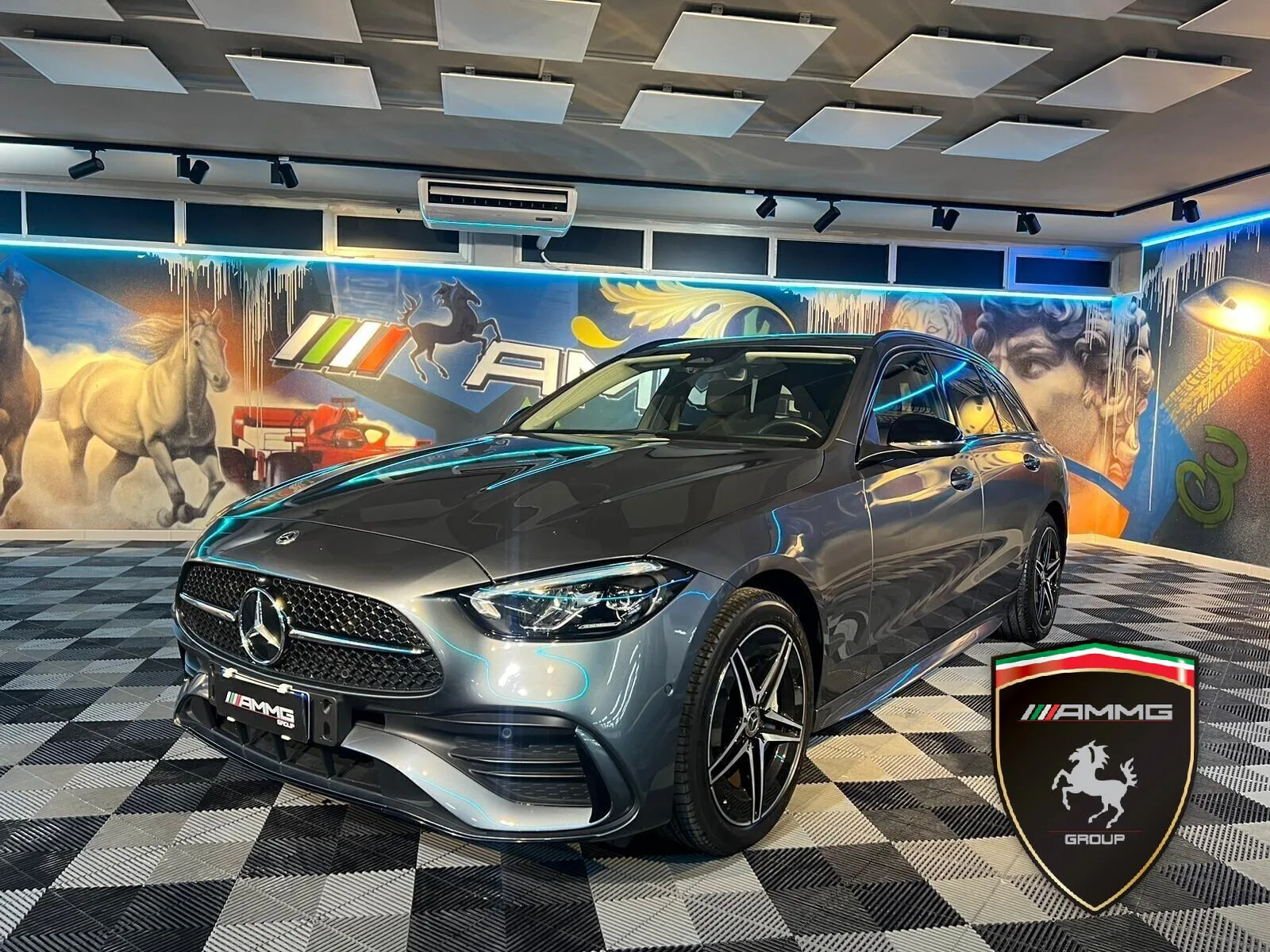 2022 Mercedes-Benz C 300 e Estate angeboten von einem Fachhändler in Calenzano, Italien, Hauptfoto