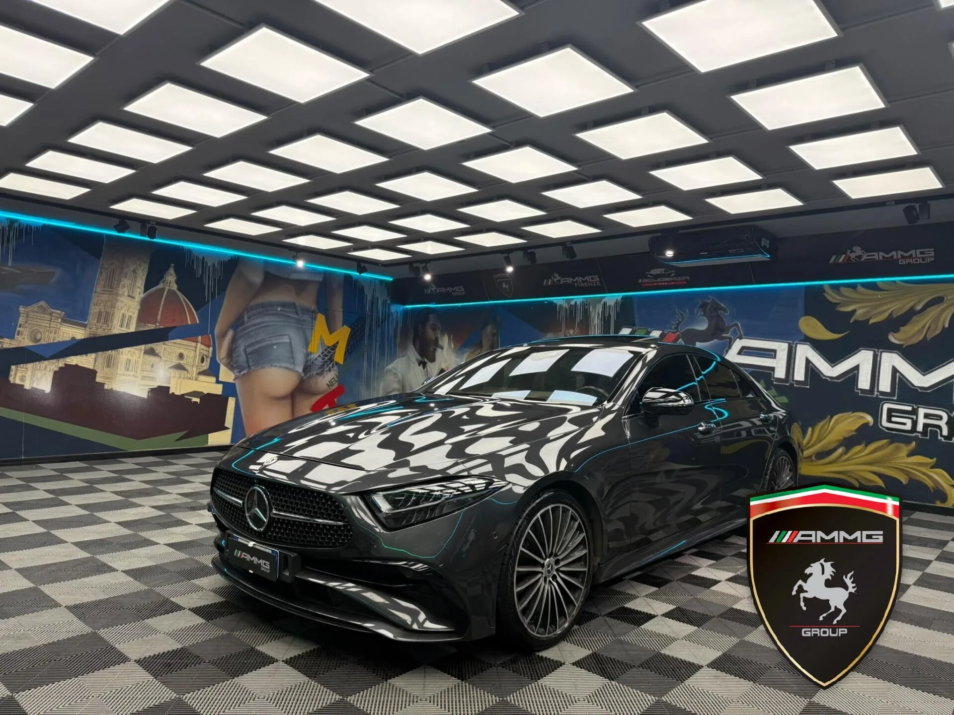 2022 Mercedes-Benz CLS 300 d 4MATIC Premium Plus en un concesionario especializado de Calenzano, Italia, foto principal