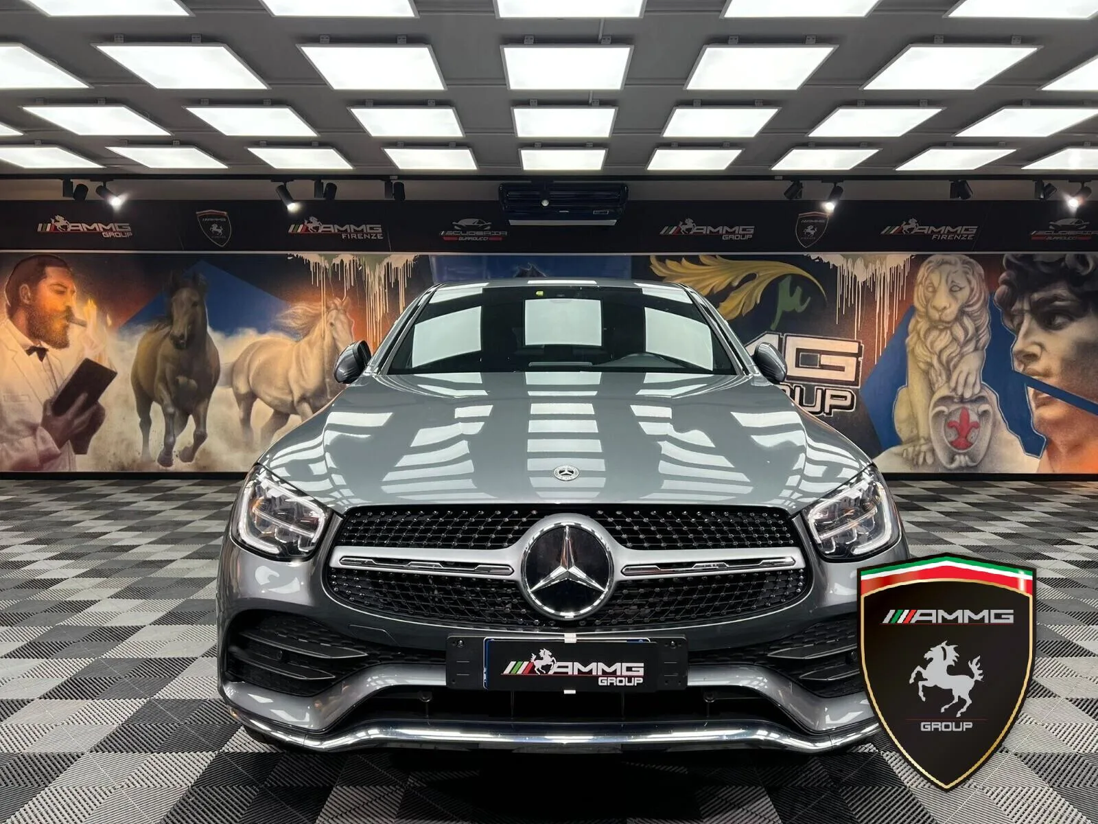 2022 Mercedes-Benz GLC Coupé 220 d 4MATIC, 2/14