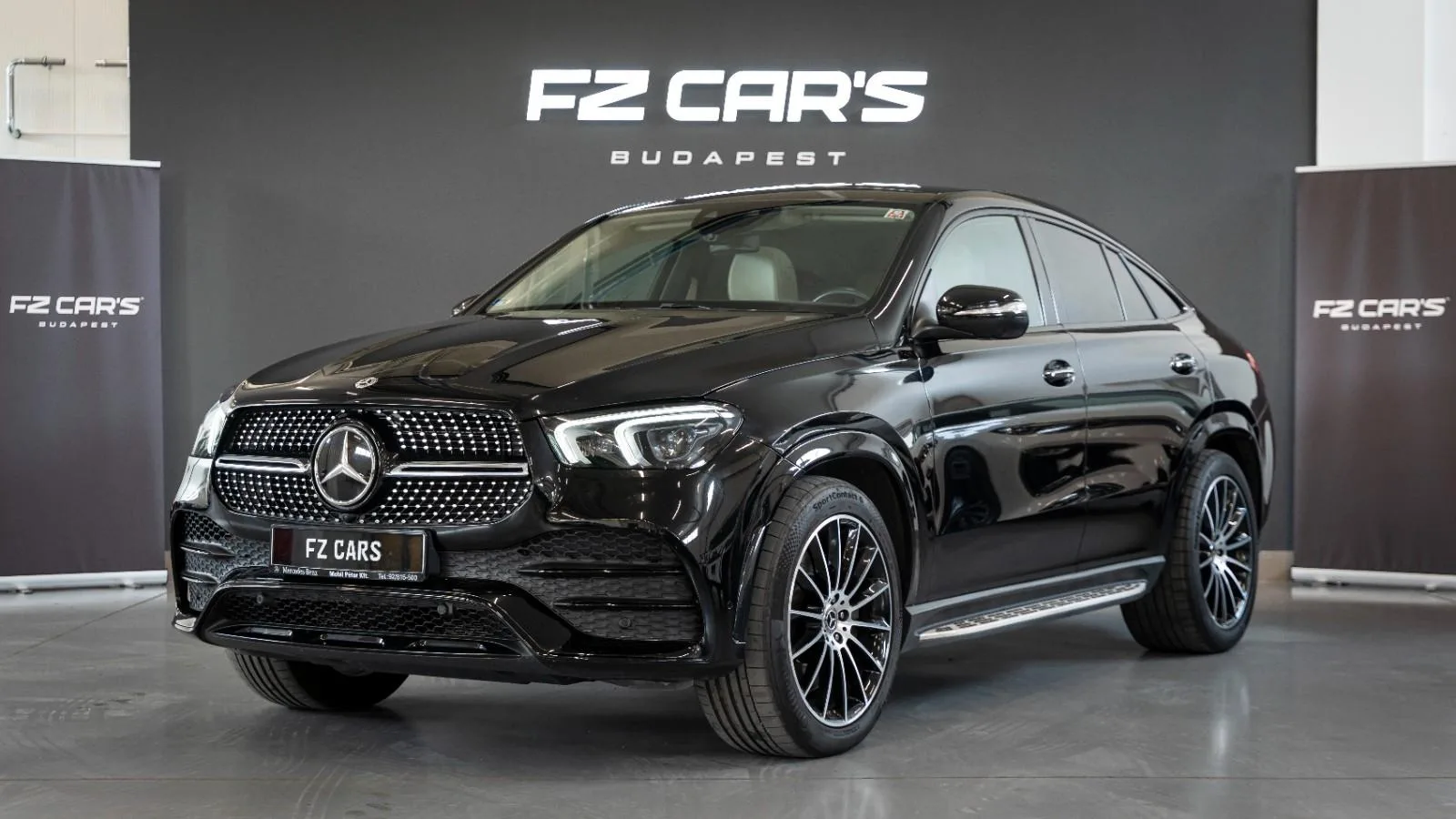 2022 Mercedes-Benz GLE 400 d 4MATIC, Coupé, AMG Line angeboten von einem Fachhändler in Budapest, Ungarn, Hauptfoto