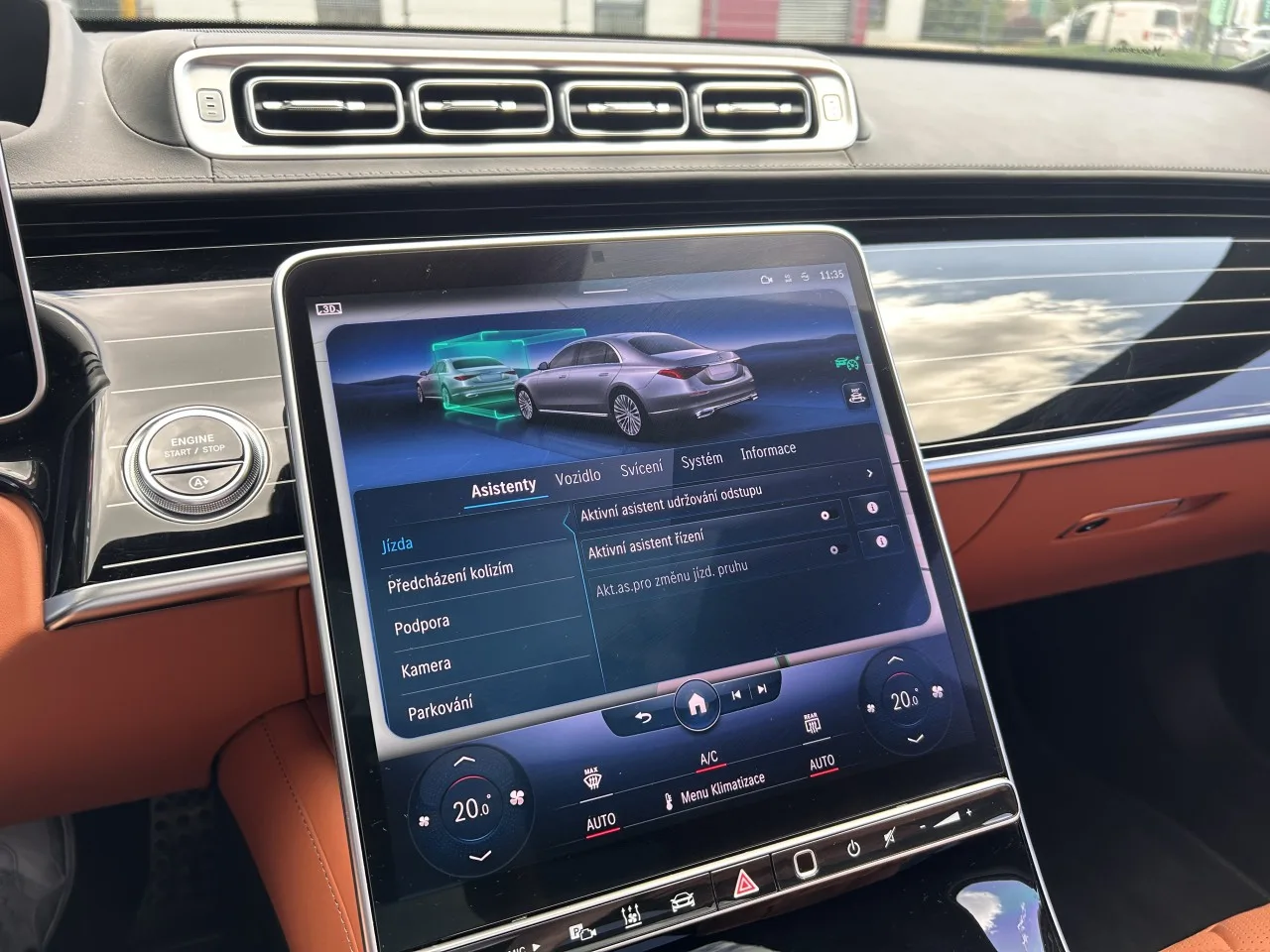 2022 Mercedes-Benz S 580 4MATIC, long proposée par un concessionnaire spécialisé à Písek, Tchéquie, photo 20 sur 40