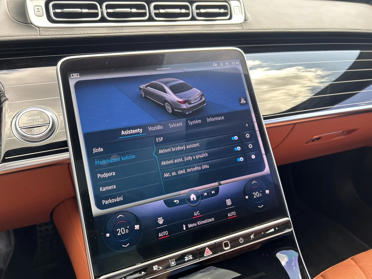 2022 Mercedes-Benz S 580 4MATIC, long proposée par un concessionnaire spécialisé à Písek, Tchéquie, photo 21 sur 40