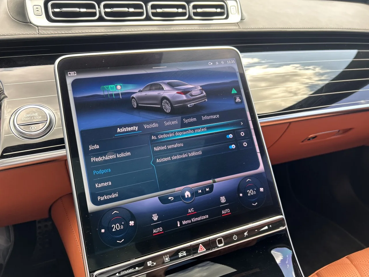 2022 Mercedes-Benz S 580 4MATIC, long proposée par un concessionnaire spécialisé à Písek, Tchéquie, photo 22 sur 40