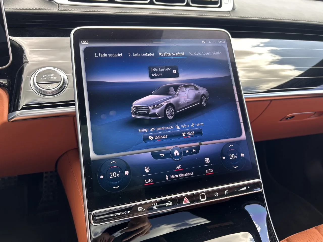 2022 Mercedes-Benz S 580 4MATIC, long proposée par un concessionnaire spécialisé à Písek, Tchéquie, photo 24 sur 40