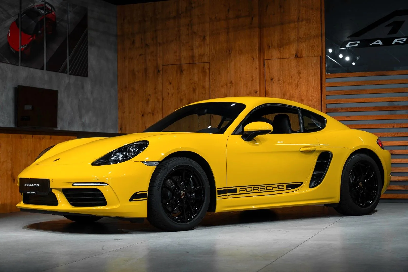 2022 Porsche 718 Cayman offered by a supercar dealer in Bratislava, Slovakia, main photo