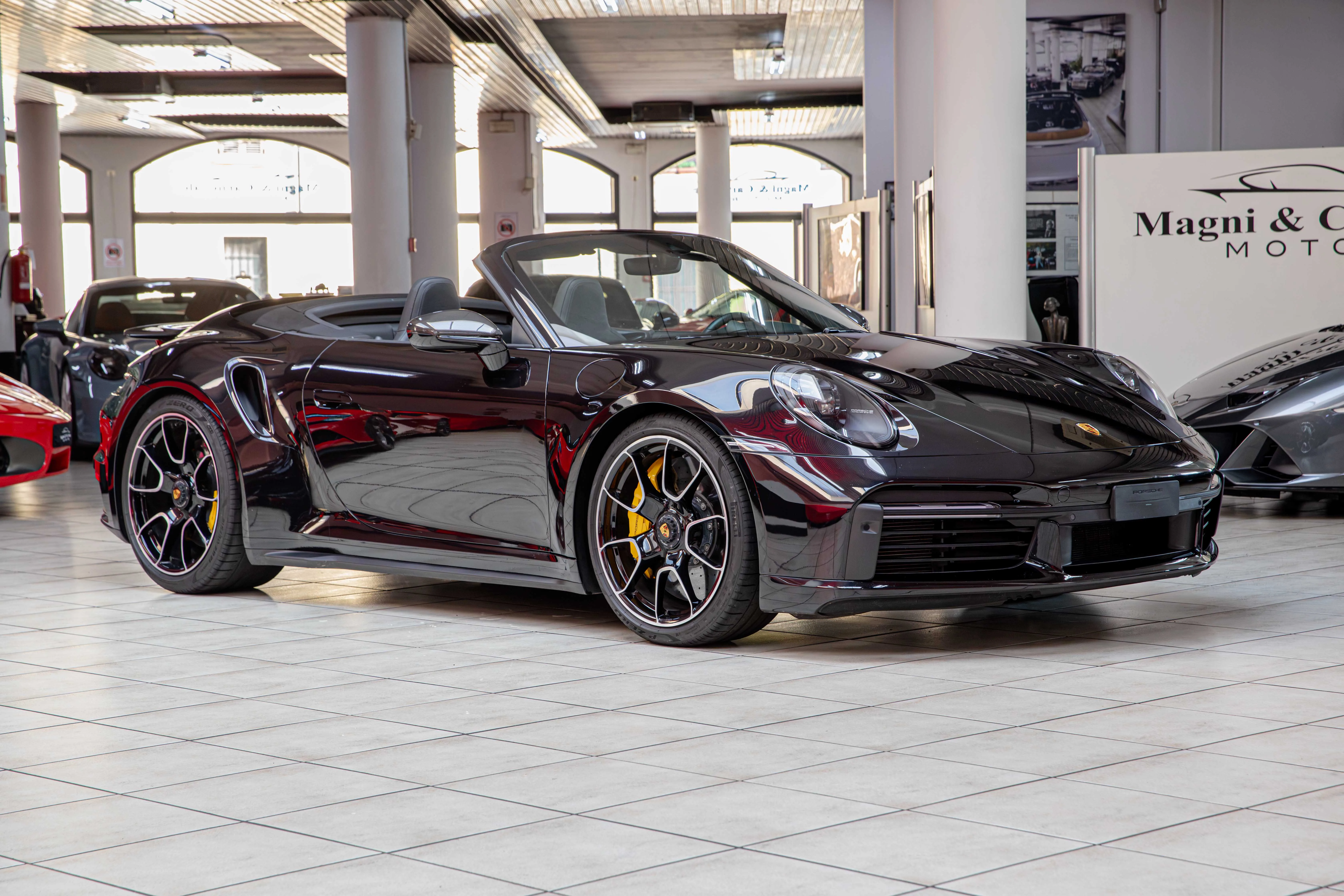 2022 Porsche 911 Turbo Cabriolet offered by a specialist dealer in Milan, Italy, main photo