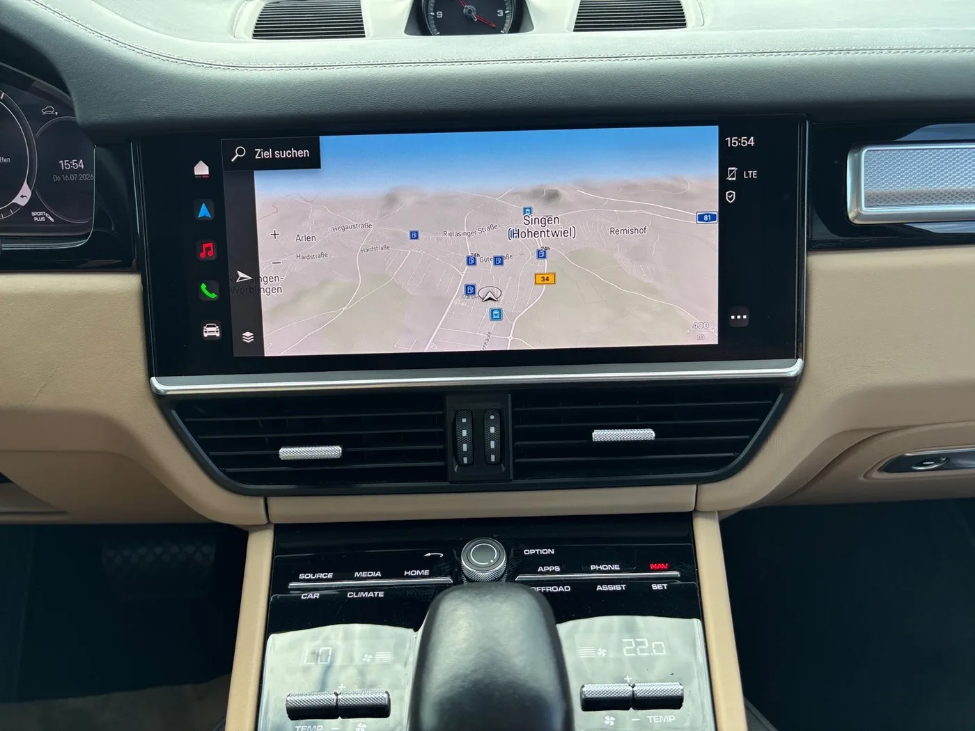 2022 Porsche Cayenne Platinum Edition angeboten von einem Fachhändler in Singen, Deutschland, Foto 17 von 22