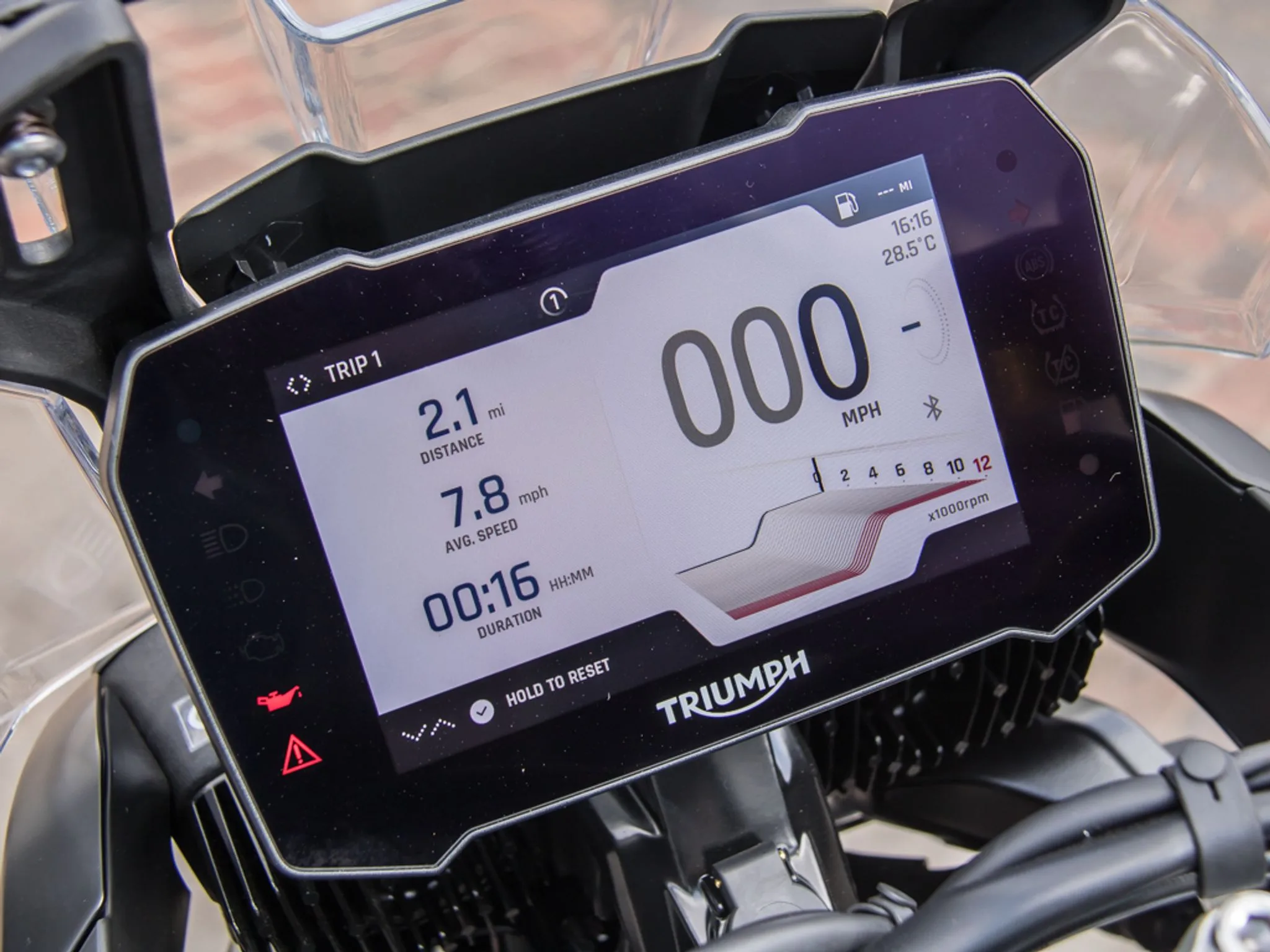 2022 Triumph Tiger 900 Rally Pro Bond Edition, 7/8