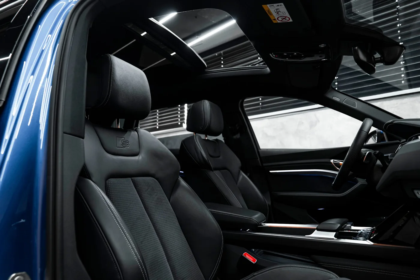 2023 Audi Q8 e-tron offered by a specialist dealer in Bratislava, Slovakia, photo 8 of 25