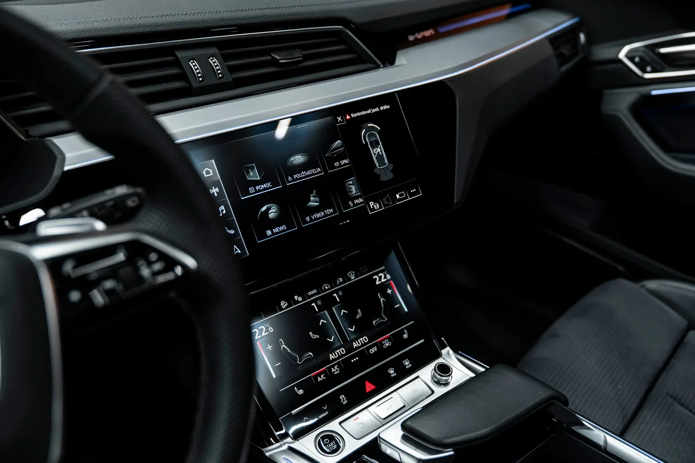 2023 Audi Q8 e-tron offered by a specialist dealer in Bratislava, Slovakia, photo 12 of 25
