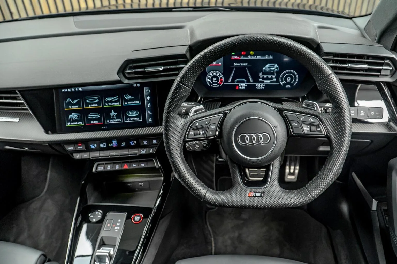 2023 Audi RS3 Sedan Carbon Black, 25/30