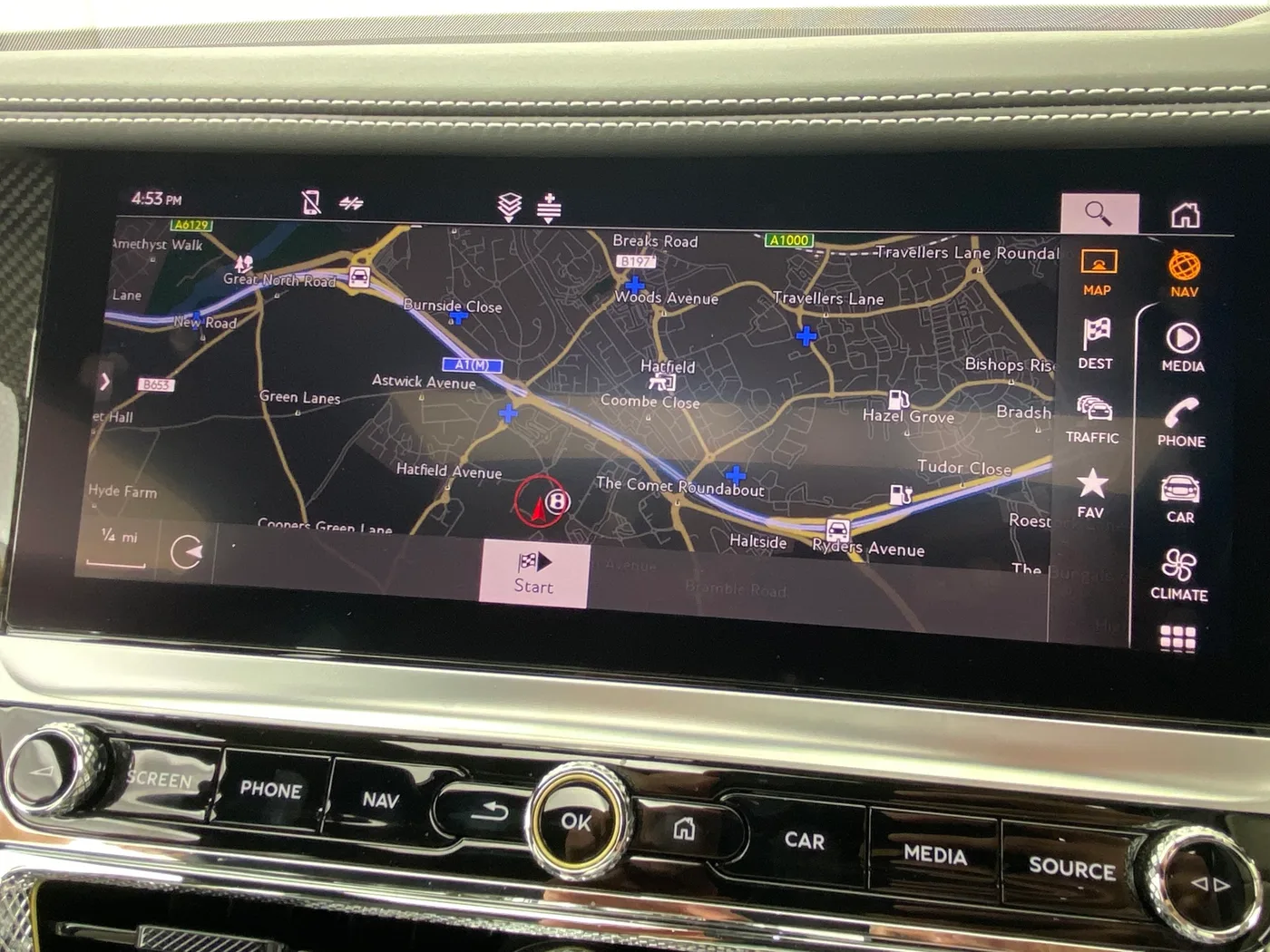 2023 Bentley Flying Spur S offered by a franchised dealer group in Hatfield, United Kingdom, photo 23 of 24