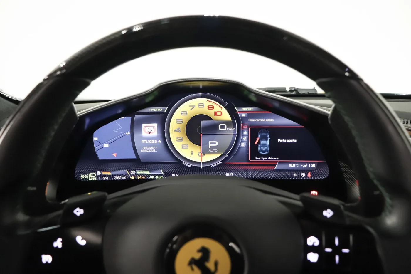 2023 Ferrari 296 GTB Assetto Fiorano offered by a supercar dealer in Zibido San Giacomo, Italy, photo 16 of 22