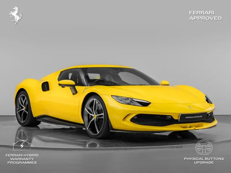 2023 Ferrari 296 GTB proposée par un groupe de concessions agréées à Mayfair, Royaume-Uni, photo principale