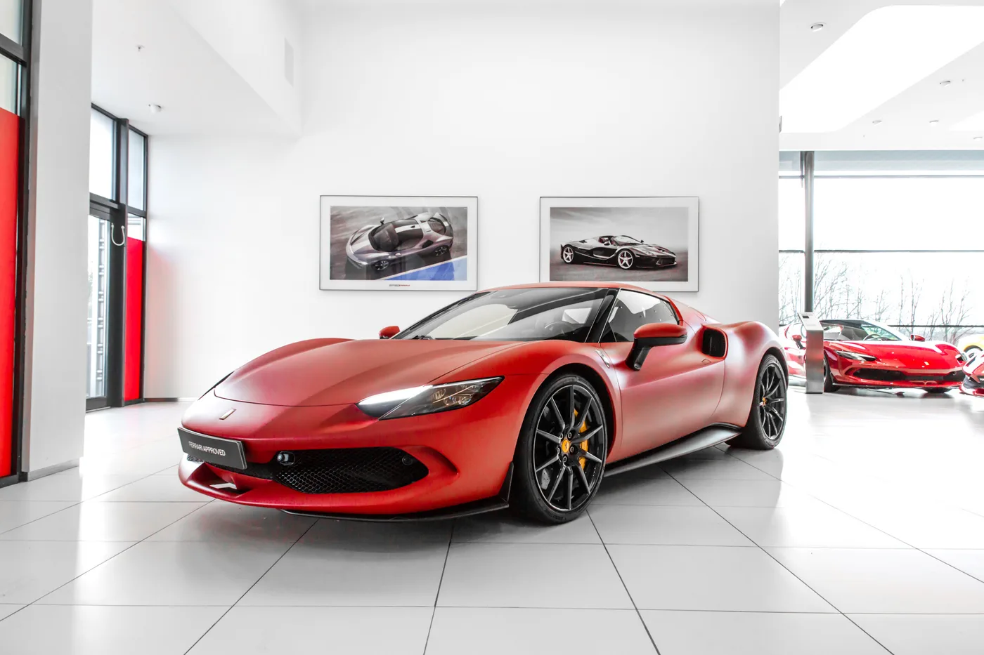 2023 Ferrari 296 GTB offered by a specialist dealer in Hengelo, Netherlands, photo 2 of 15
