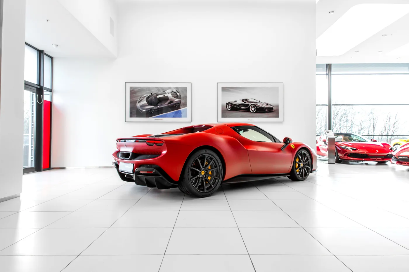 2023 Ferrari 296 GTB offered by a specialist dealer in Hengelo, Netherlands, photo 3 of 15