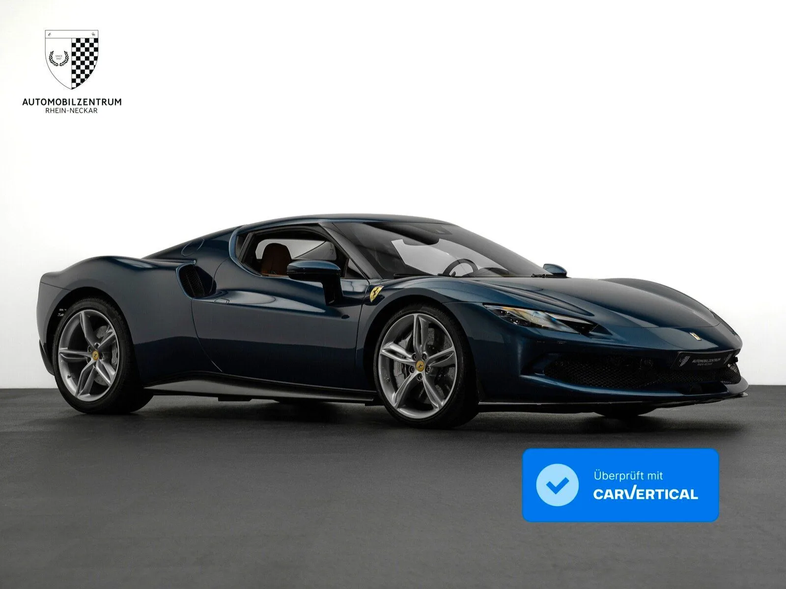 2023 Ferrari 296 GTB offered by a supercar dealer in Viernheim, Germany, main photo