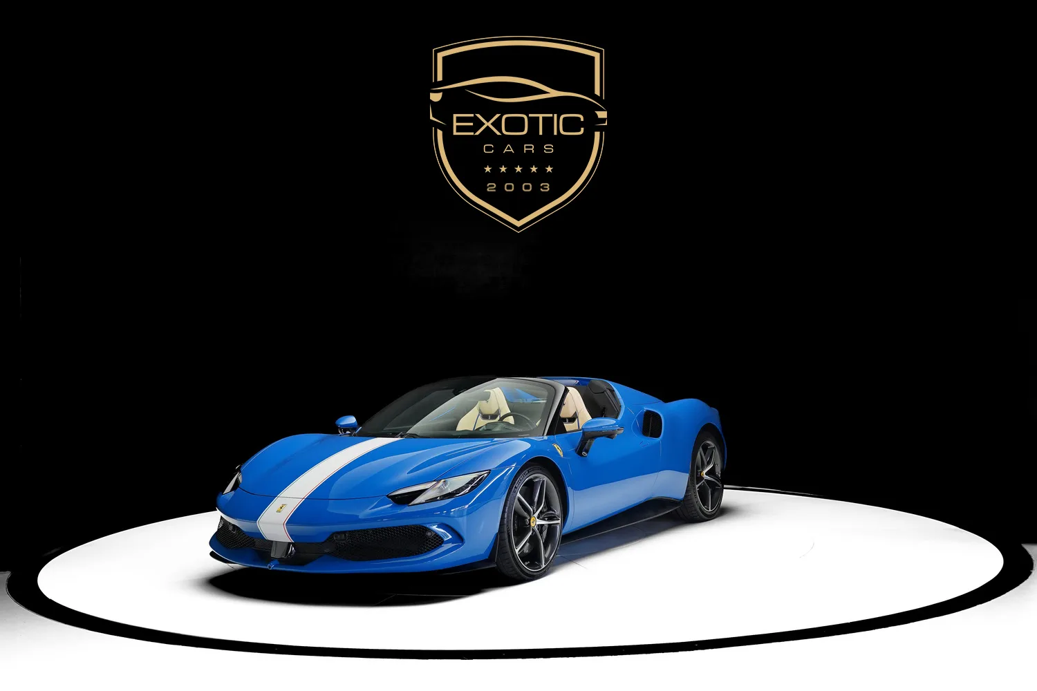 2023 Ferrari 296 GTS offered by a specialist dealer in Dubai, United Arab Emirates, main photo