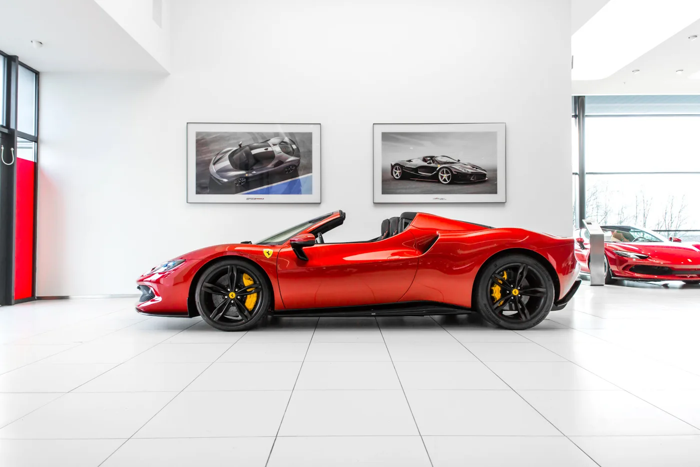2023 Ferrari 296 GTS offered by a specialist dealer in Hengelo, Netherlands, photo 2 of 15