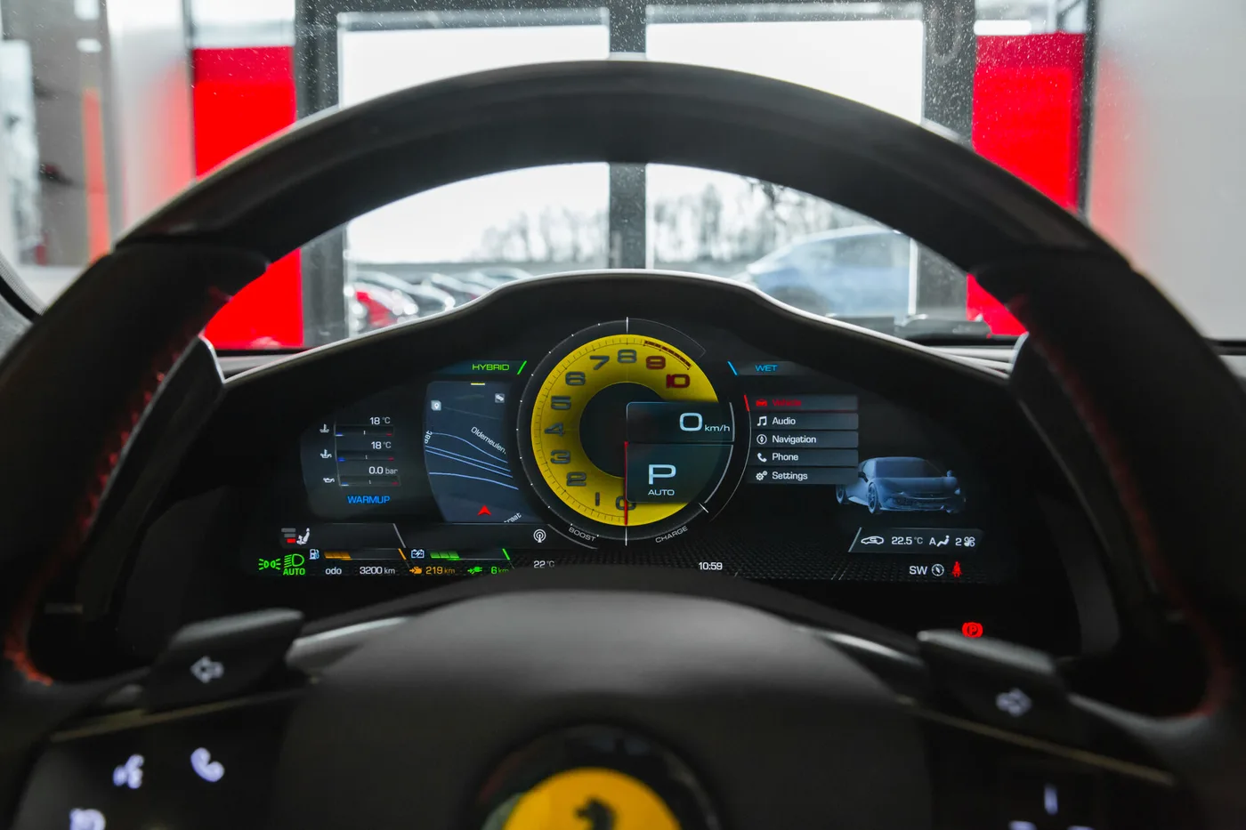2023 Ferrari 296 GTS offered by a specialist dealer in Hengelo, Netherlands, photo 9 of 15