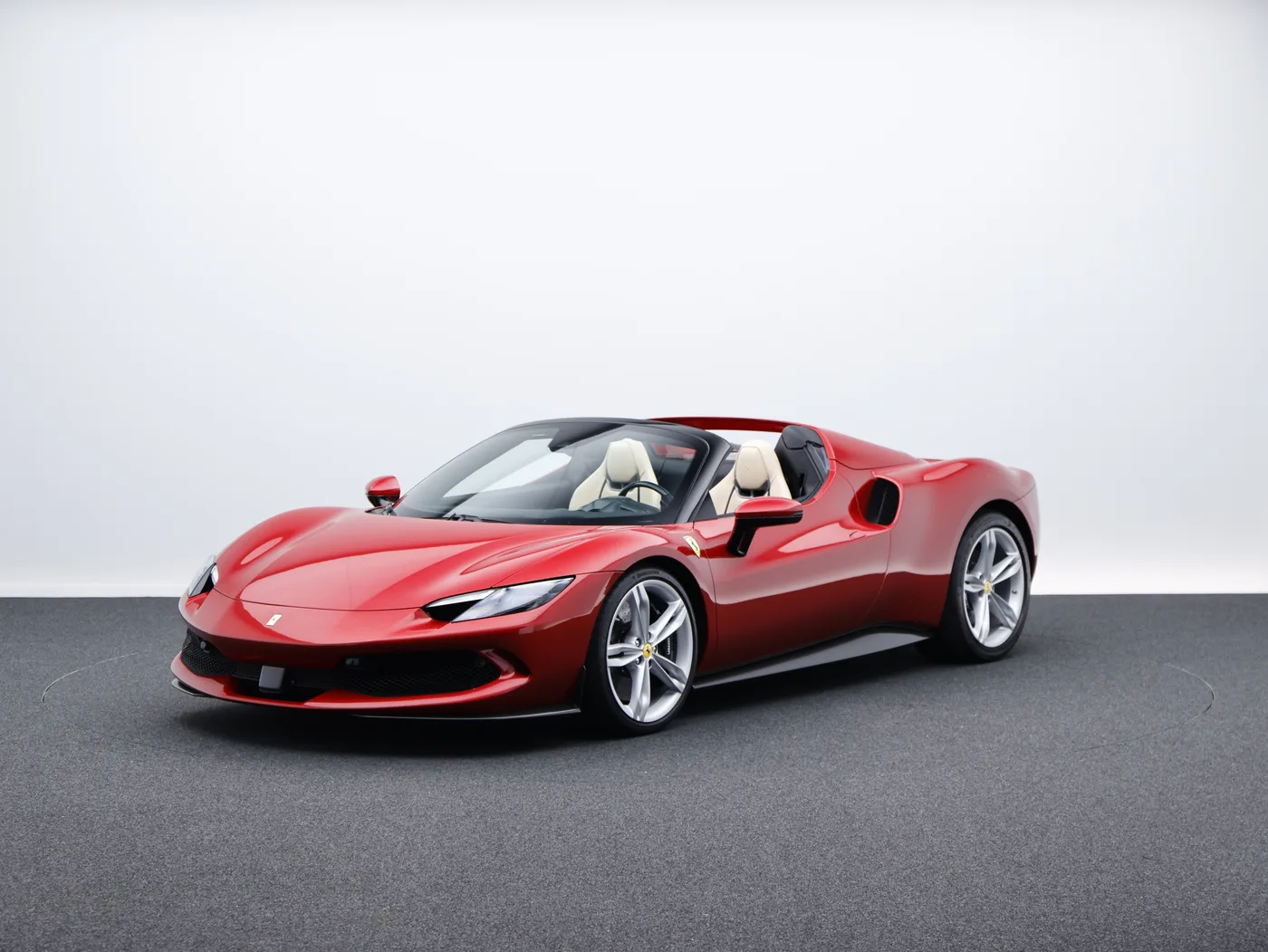 2023 Ferrari 296 GTS offered by a specialist dealer in Frankfurt am Main, Germany, photo 2 of 6