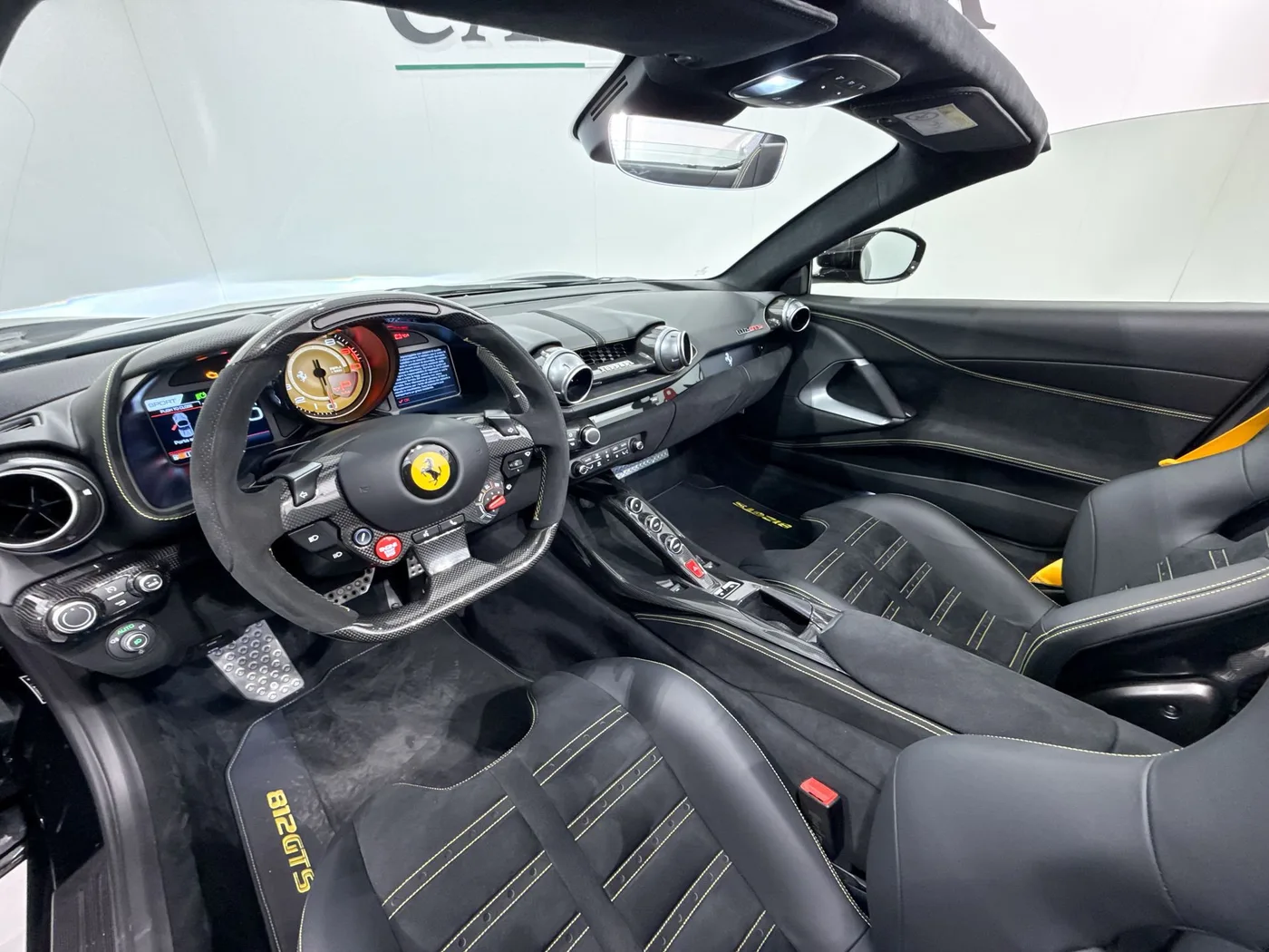 2023 Ferrari 812 GTS offered by a supercar dealer in Zibido San Giacomo, Italy, photo 23 of 25