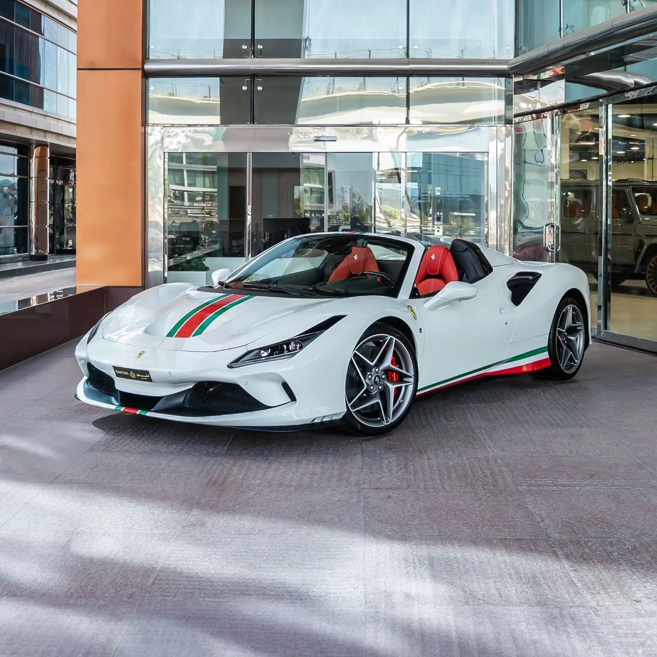 2023 Ferrari F8 Spider offered by a specialist dealer in Dubai, United Arab Emirates, photo 2 of 21