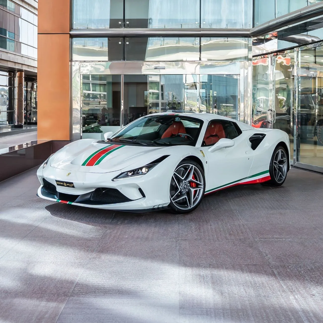 2023 Ferrari F8 Spider offered by a specialist dealer in Dubai, United Arab Emirates, photo 4 of 21