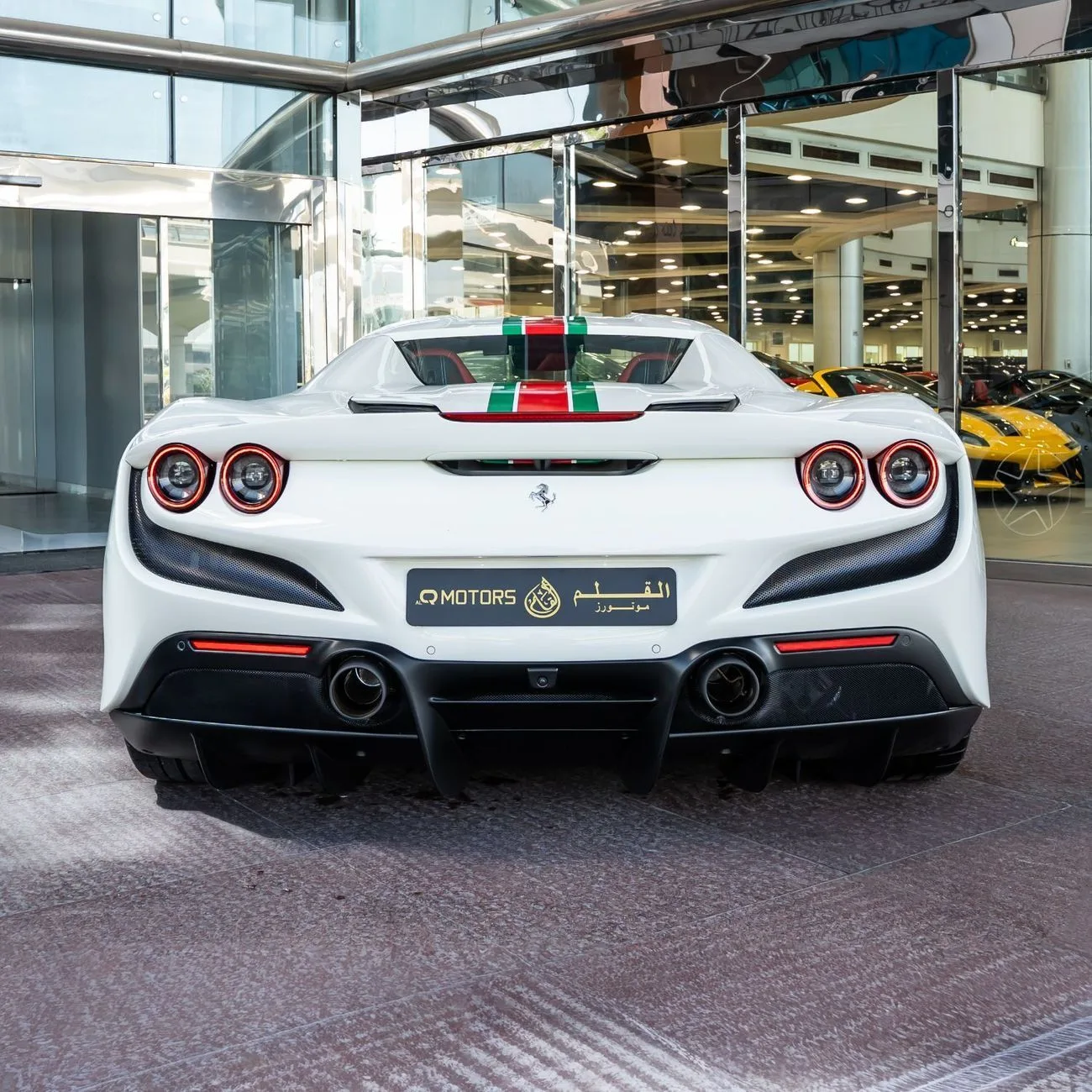 2023 Ferrari F8 Spider offered by a specialist dealer in Dubai, United Arab Emirates, photo 7 of 21