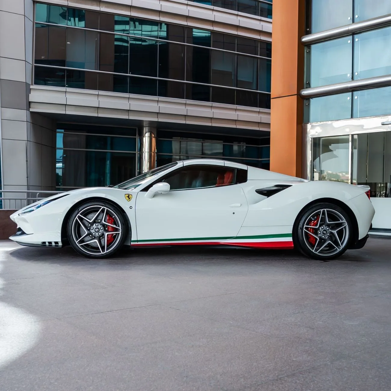 2023 Ferrari F8 Spider offered by a specialist dealer in Dubai, United Arab Emirates, photo 8 of 21