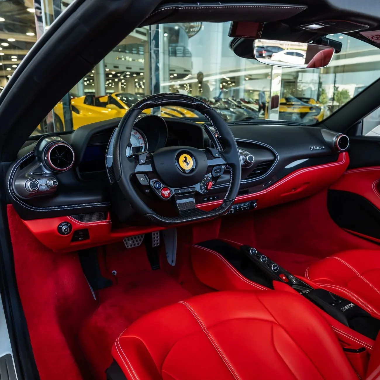 2023 Ferrari F8 Spider offered by a specialist dealer in Dubai, United Arab Emirates, photo 10 of 21