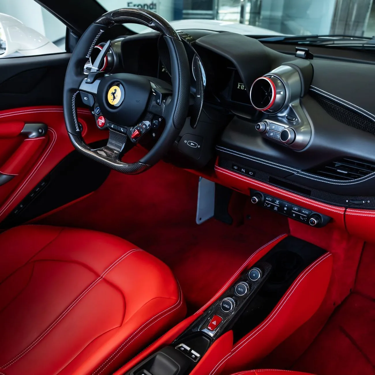 2023 Ferrari F8 Spider offered by a specialist dealer in Dubai, United Arab Emirates, photo 14 of 21