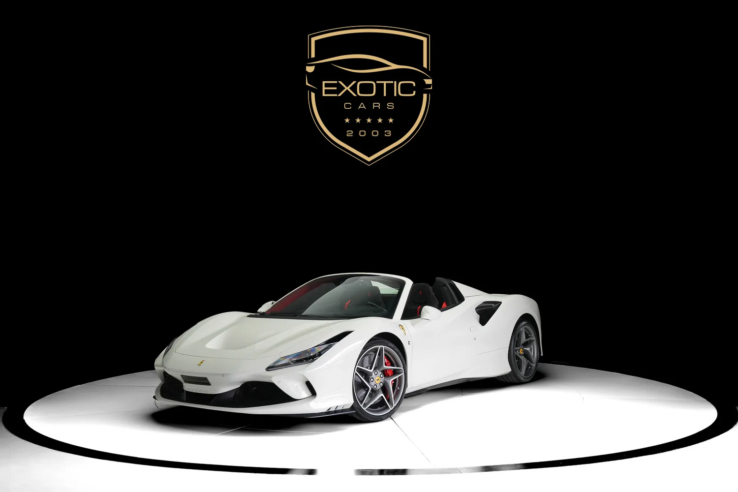 2023 Ferrari F8 Spider proposée par un concessionnaire spécialisé à Dubaï, Émirats arabes unis, photo principale