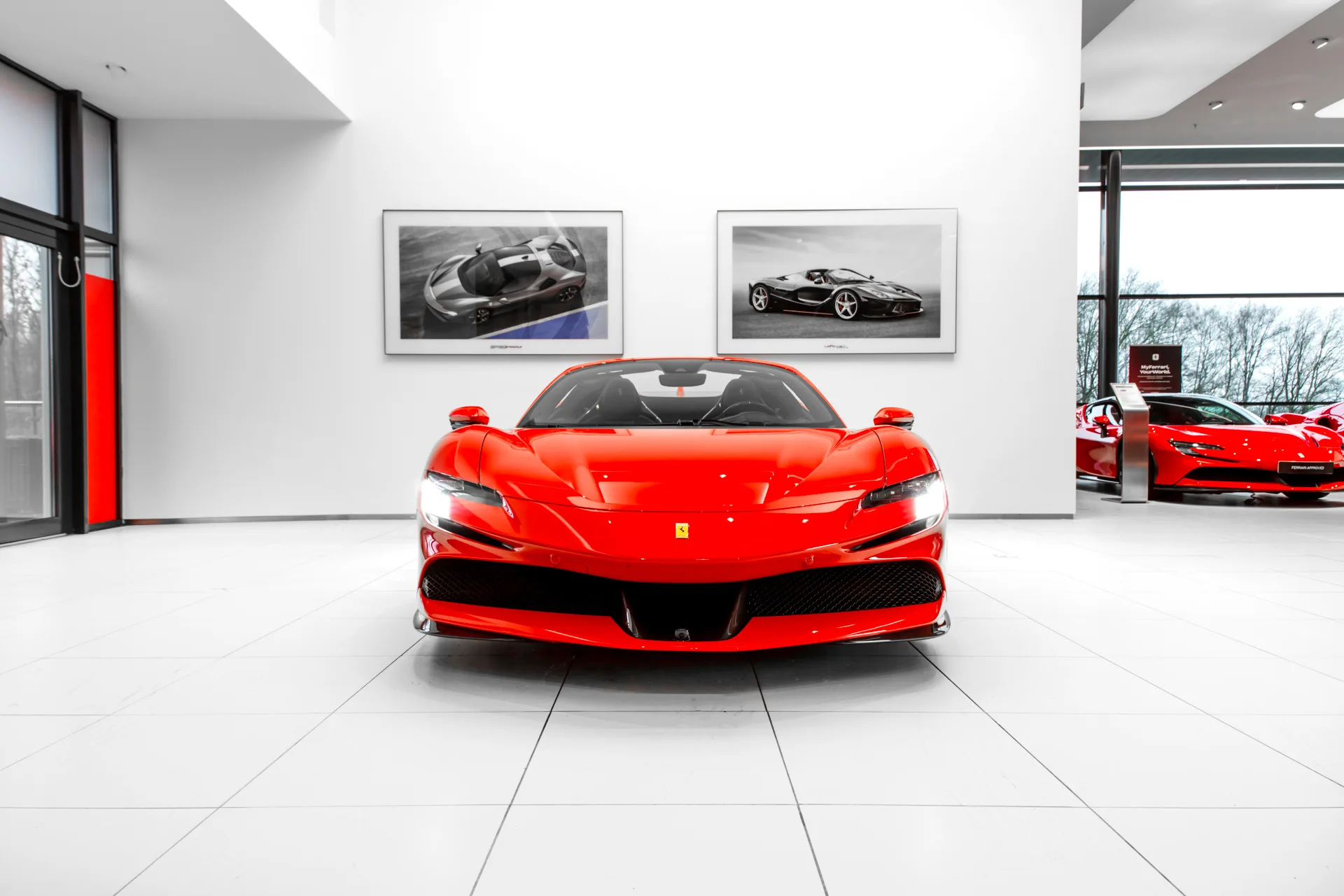 2023 Ferrari SF90 Spider offered by a specialist dealer in Hengelo, Netherlands, main photo