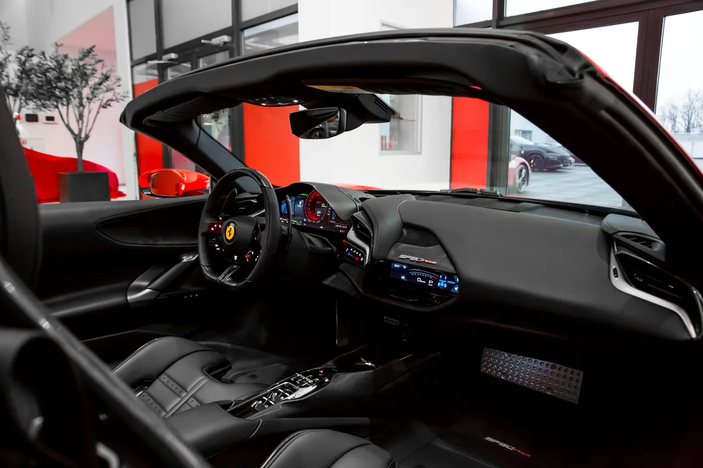2023 Ferrari SF90 Spider offered by a specialist dealer in Hengelo, Netherlands, photo 15 of 15