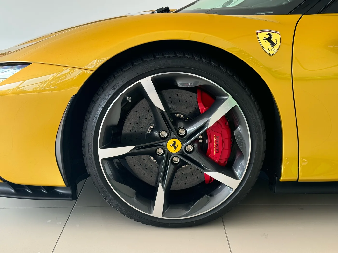 2023 Ferrari SF90 Spider offered by a specialist dealer in Frankfurt am Main, Germany, photo 12 of 15