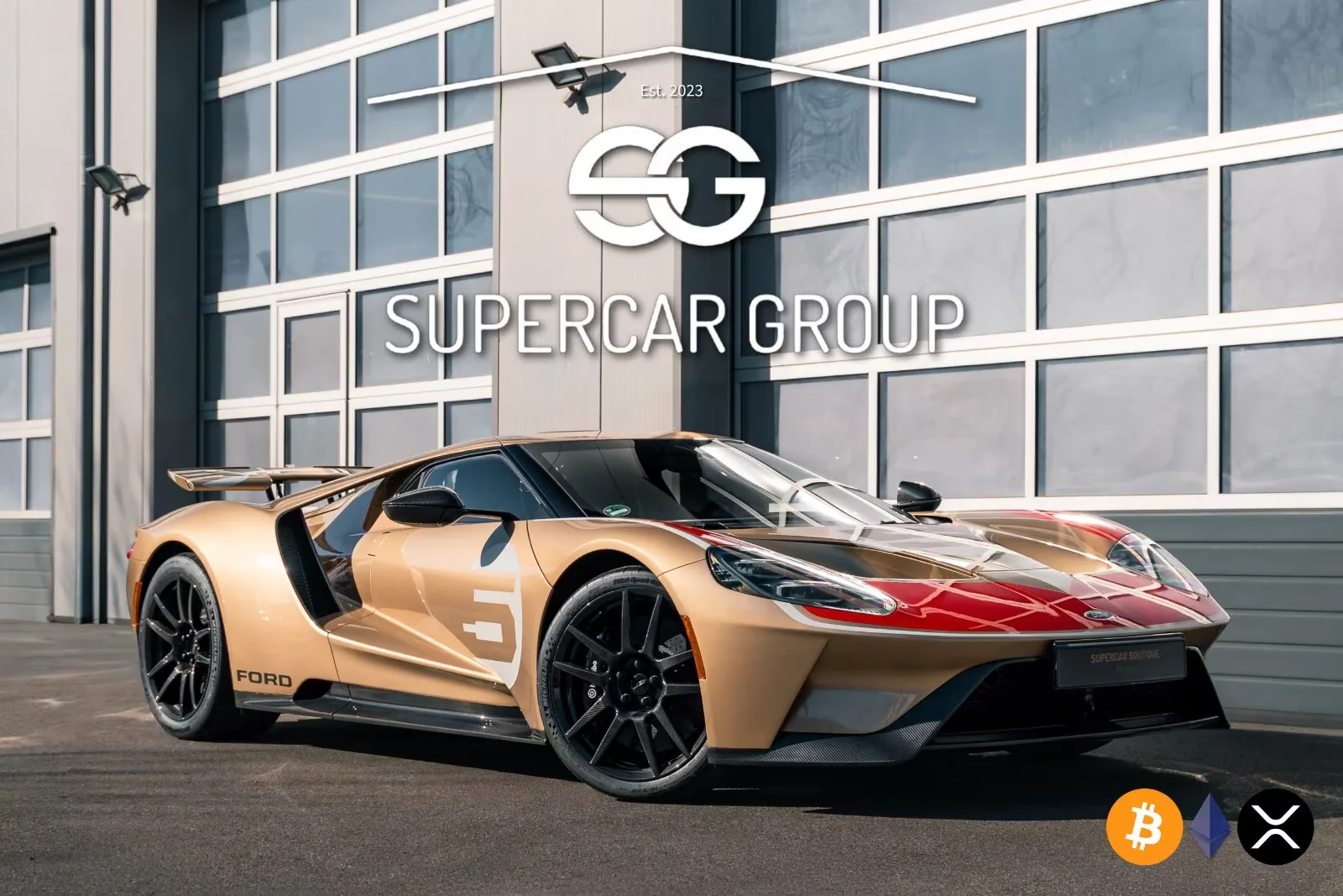 2023 Ford GT angeboten von einem Supersportwagenhändler in Munich, Deutschland, Hauptfoto