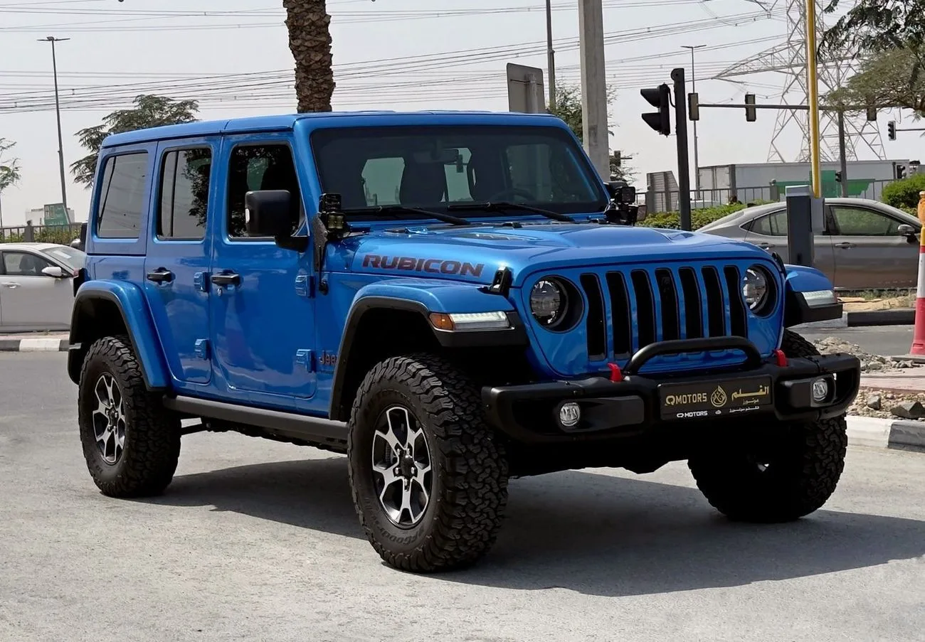 2023 Jeep Wrangler Unlimited Rubicon offered by a specialist dealer in Dubai, United Arab Emirates, photo 3 of 13