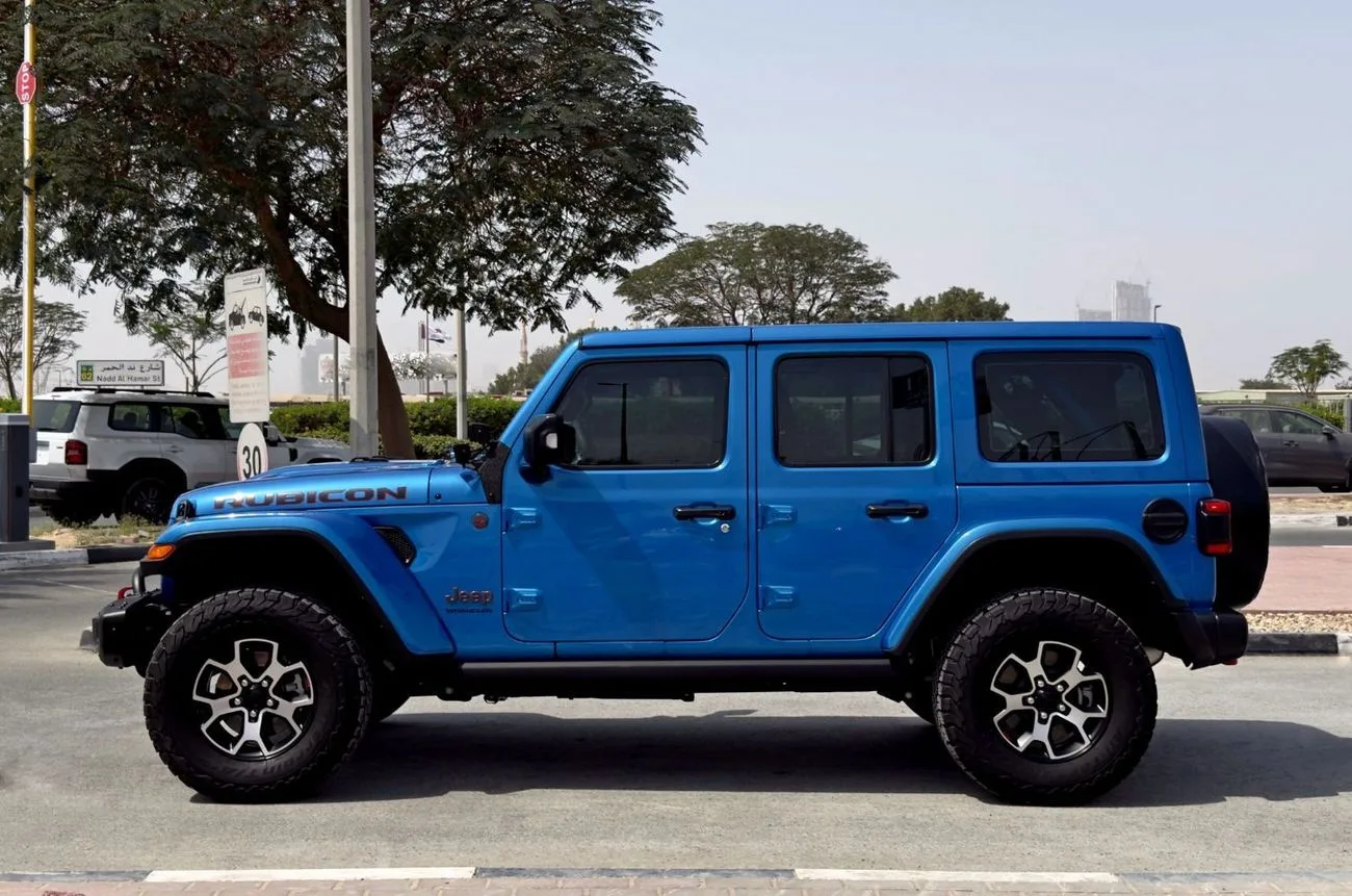 2023 Jeep Wrangler Unlimited Rubicon offered by a specialist dealer in Dubai, United Arab Emirates, photo 4 of 13