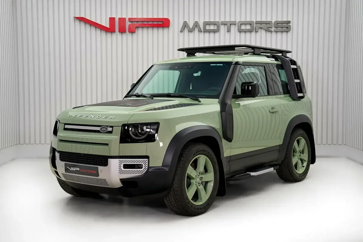 2023 Land Rover Defender 90 P400 75th Limited Edition offered by a specialist dealer in Dubai, United Arab Emirates, main photo