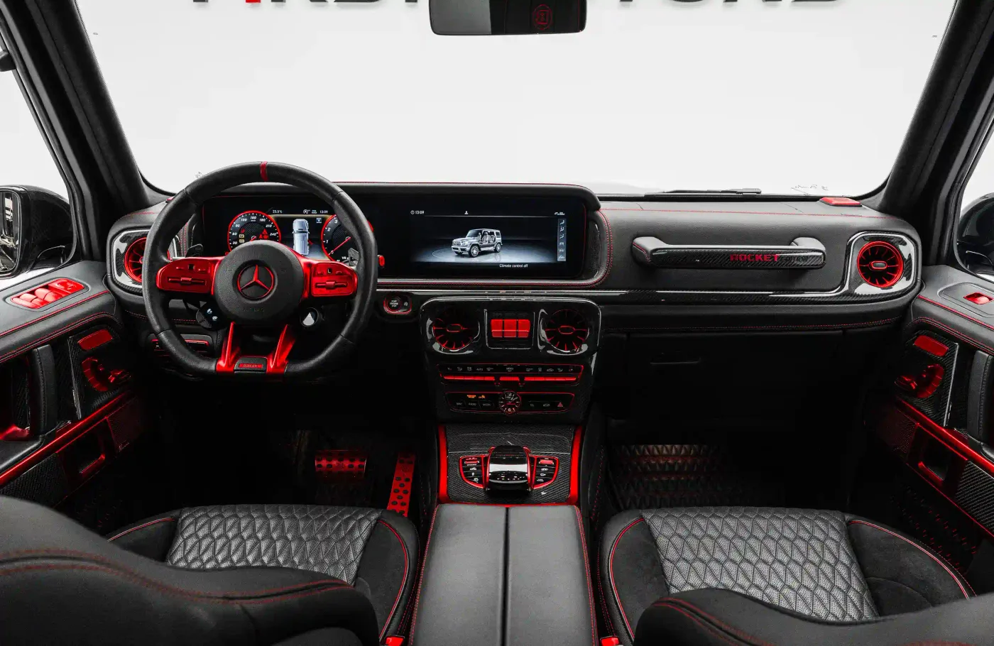 2023 Brabus G 900 Rocket Edition offered by a specialist dealer in Dubai, United Arab Emirates, photo 5 of 10