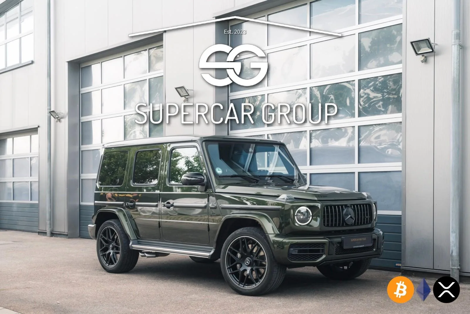 2023 Mercedes-AMG G 63 MANUFAKTUR offered by a supercar dealer in Munich, Germany, main photo