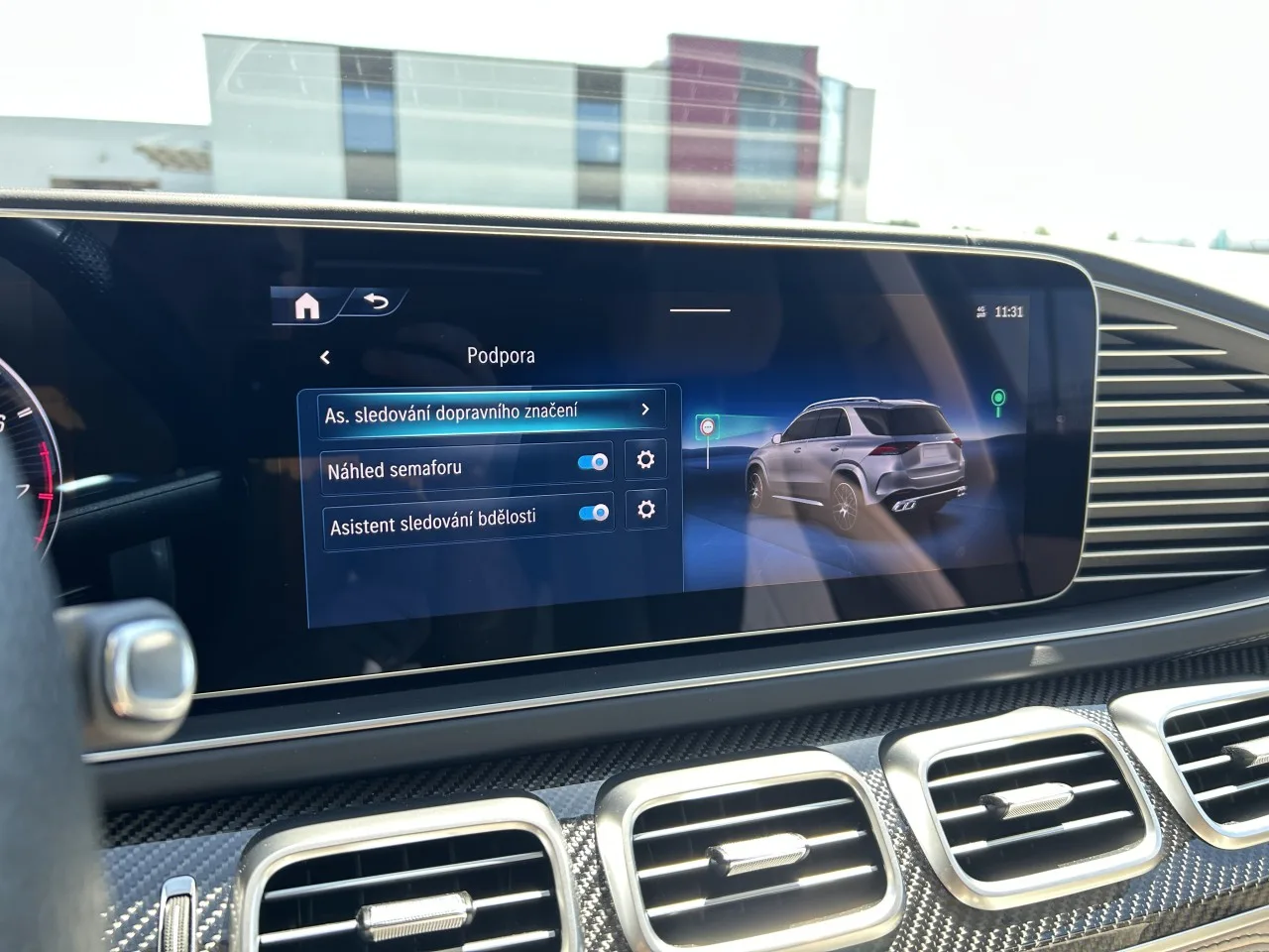 2023 Mercedes-AMG GLE 53 4MATIC+ angeboten von einem Fachhändler in Písek, Tschechien, Foto 25 von 37